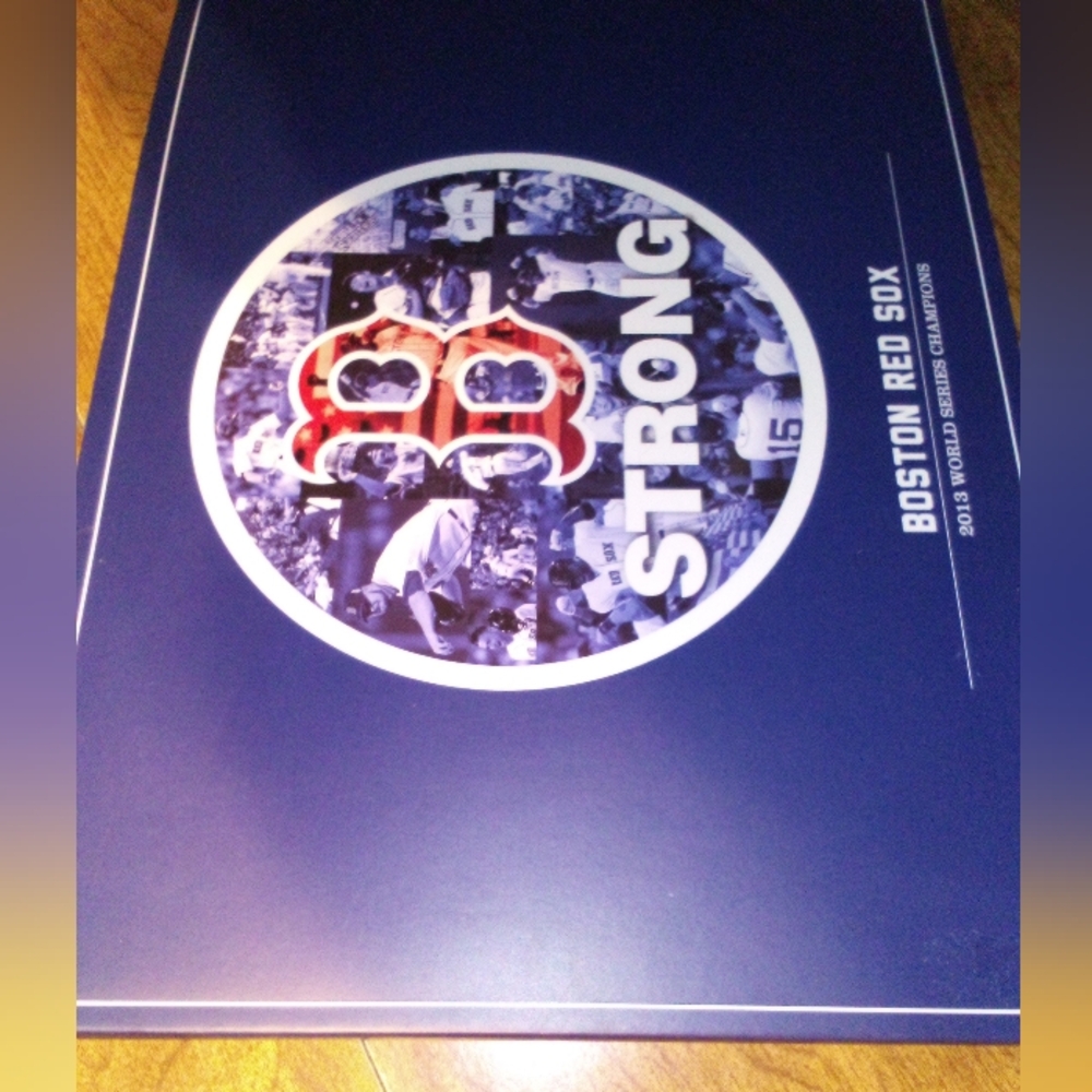 B Strong Boston Red Sox 2013 World Series Champions Season Ticket Holder Book - Picture 2 of 12